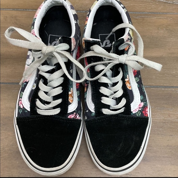 Vans Kids Floral Shoes - Picture 2 of 4
